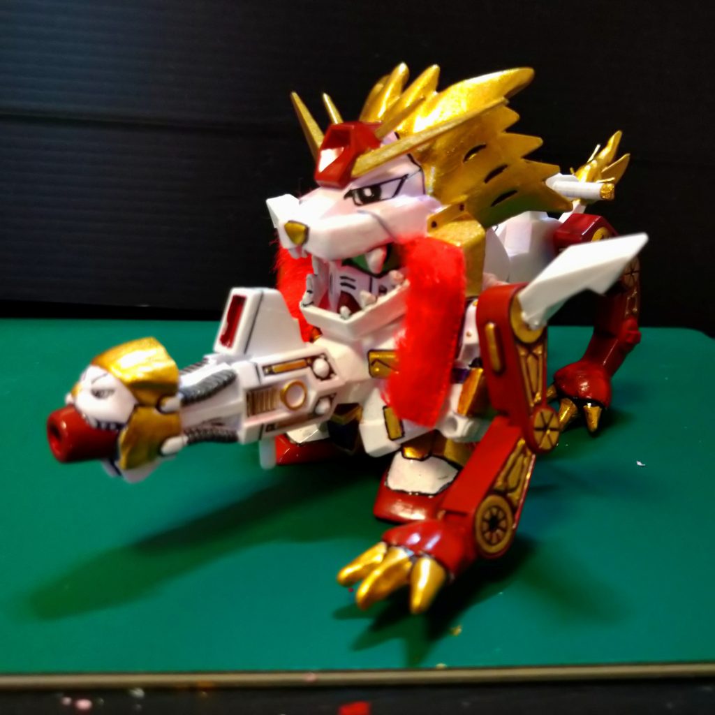 昔のSDの合体、変形好きです(笑)