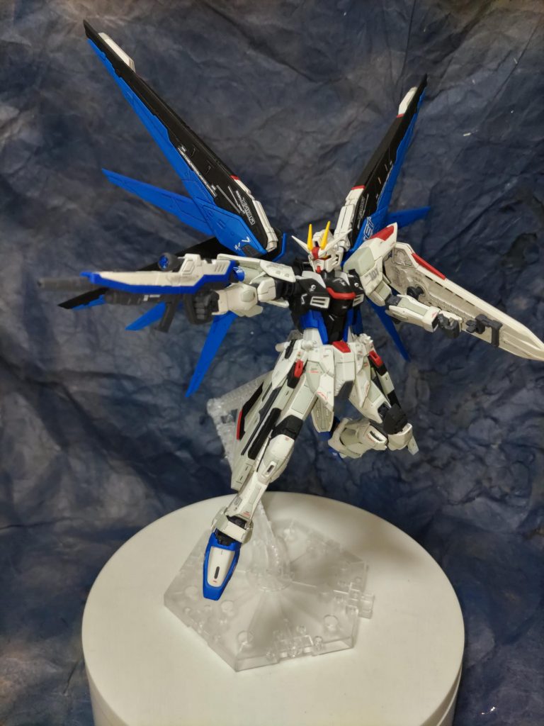 ビームライフル射撃姿勢