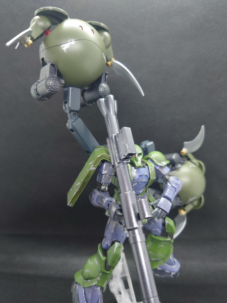 ハロもう少し汚せば良かった。。。