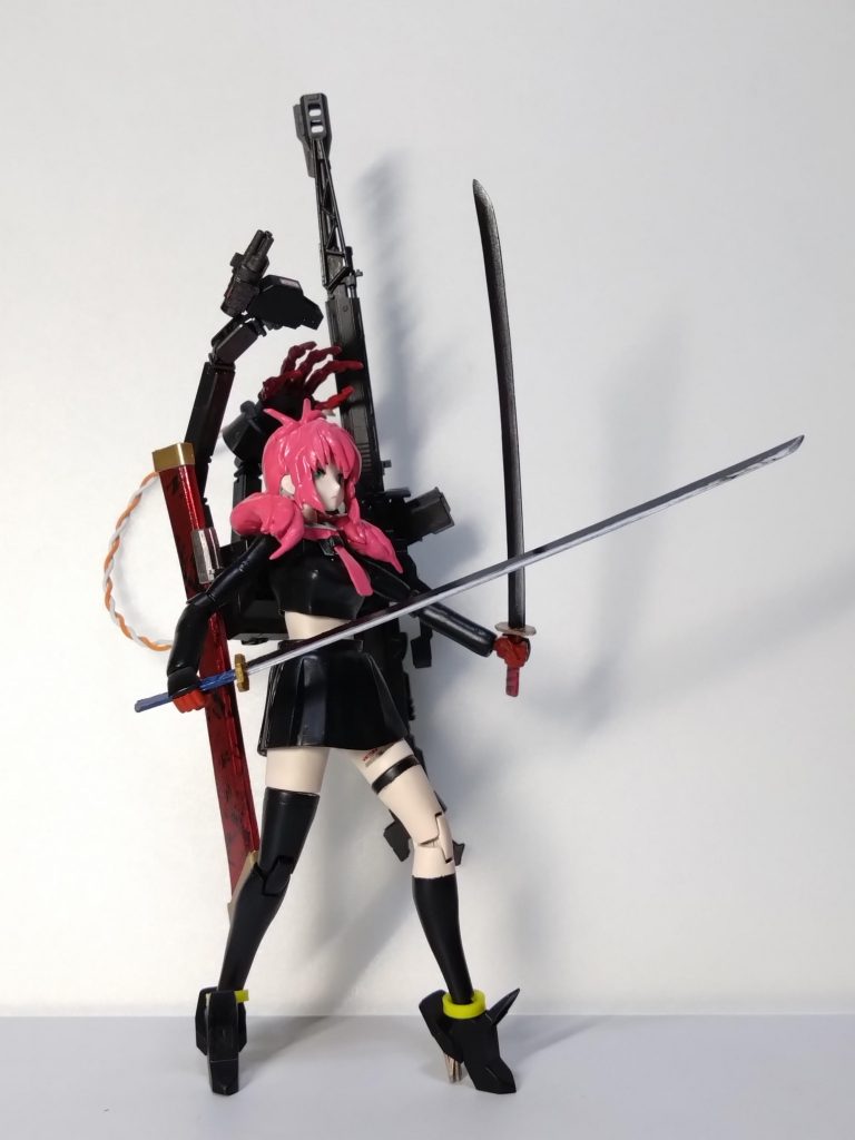 抜刀しての戦い。