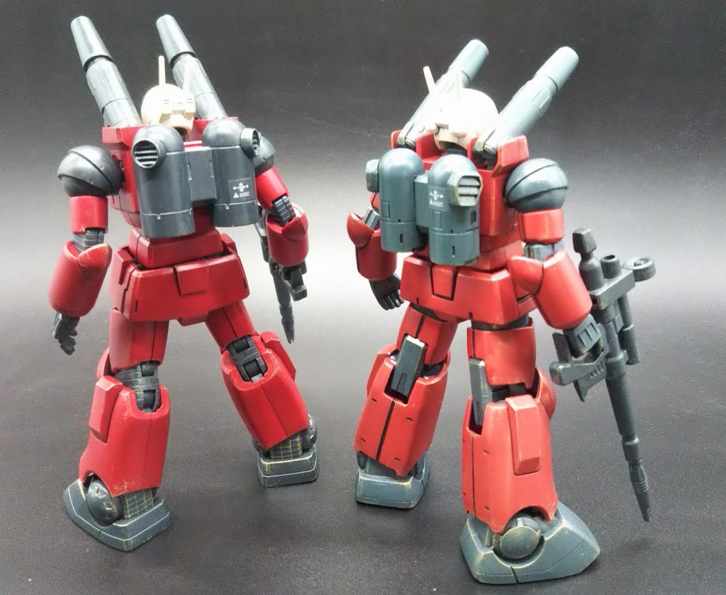 新旧ガンキャノン–5枚目/制作者：tarao