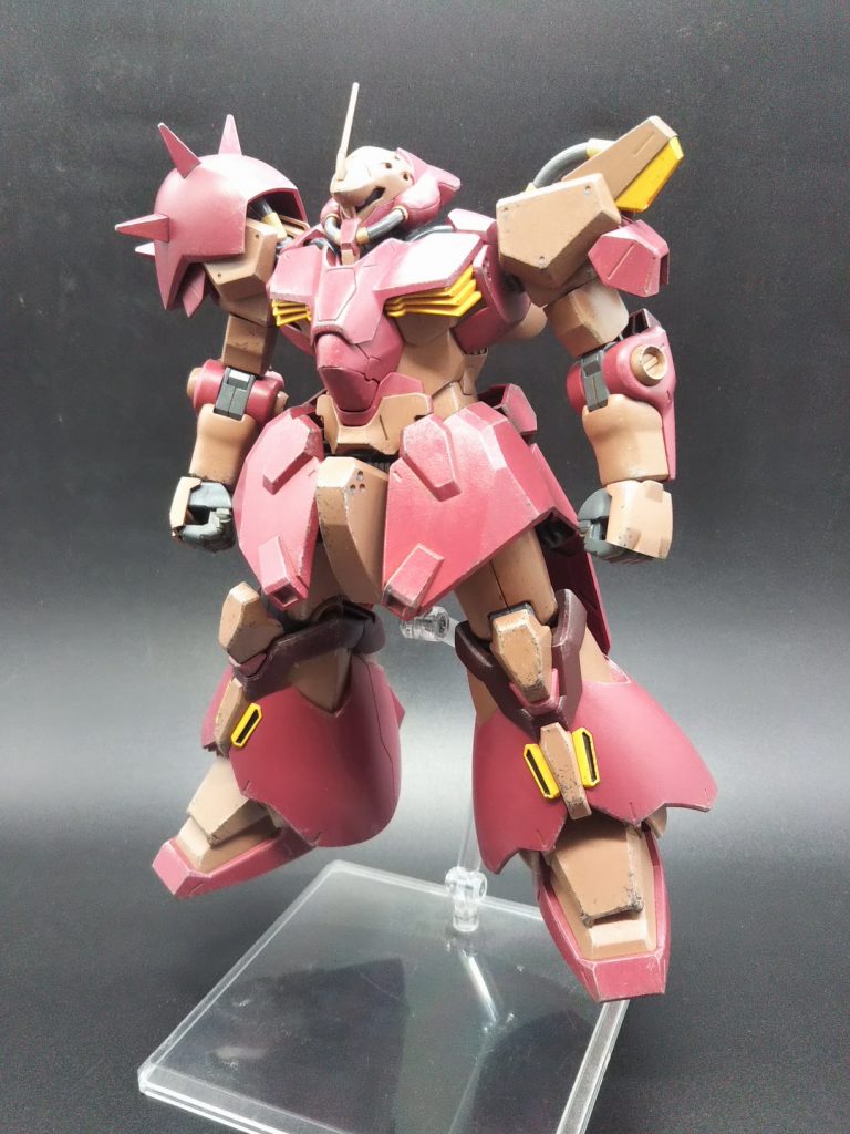 関節はちょっとギシギシポリキャップ無しですから。