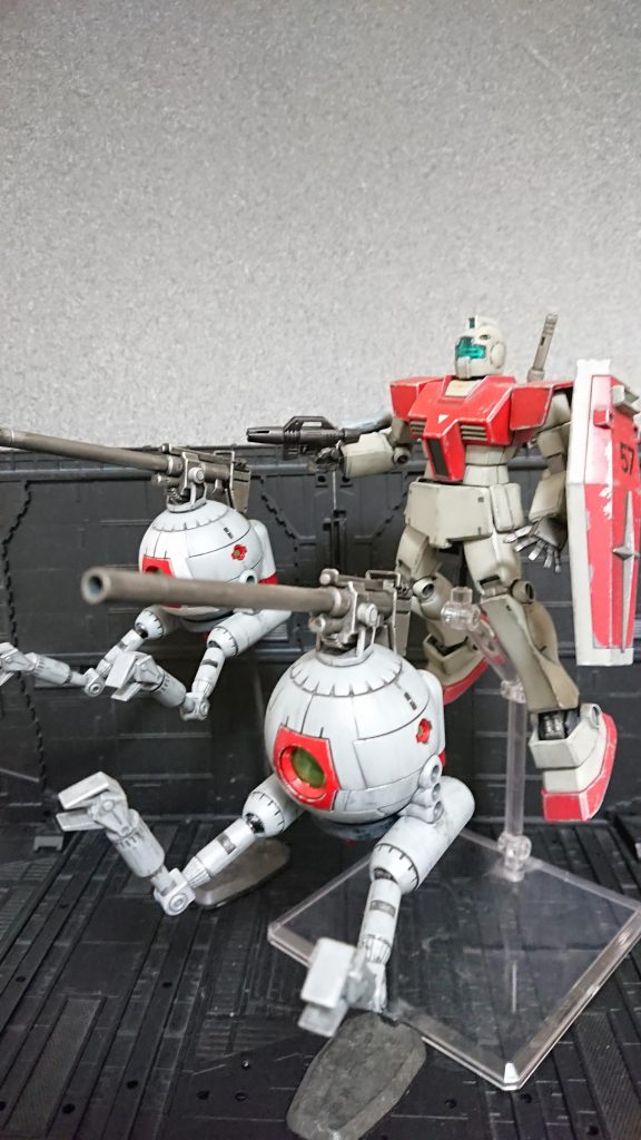 ボールといえばGM...何かに蹴っ飛ばされたボールがGMにぶつかり2機とも大破するシーンが何とも弱々しく役立たずの雑魚キャラを印象続けましたが、今となればそんな量産機の方が魅力的に見えます💜