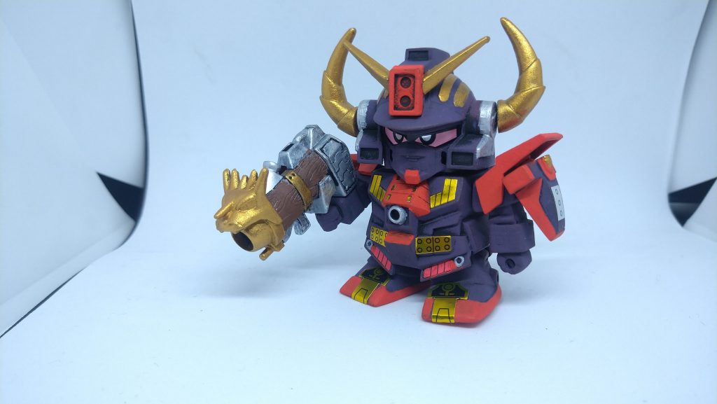 武者斎胡頑駄無(むしゃサイコガンダム、무사사이코건담)–2枚目/制作者：@BallCustom