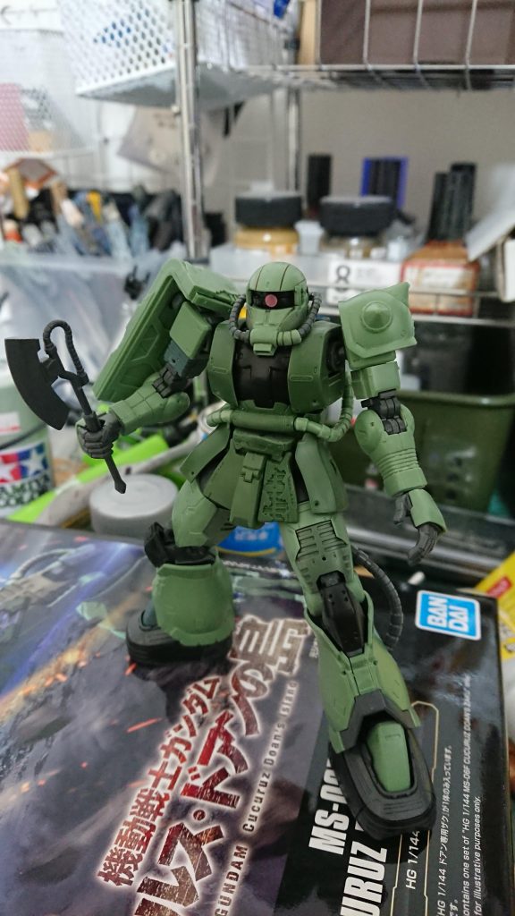 (どうせ塩漬けになるんだし...) とライナーからの切り出しも適当に気軽に仮組。。。 塩害の多い島で廃材を寄せ集めて維持管理している機体にしては朽ち方が甘いようで...(キシリア風)