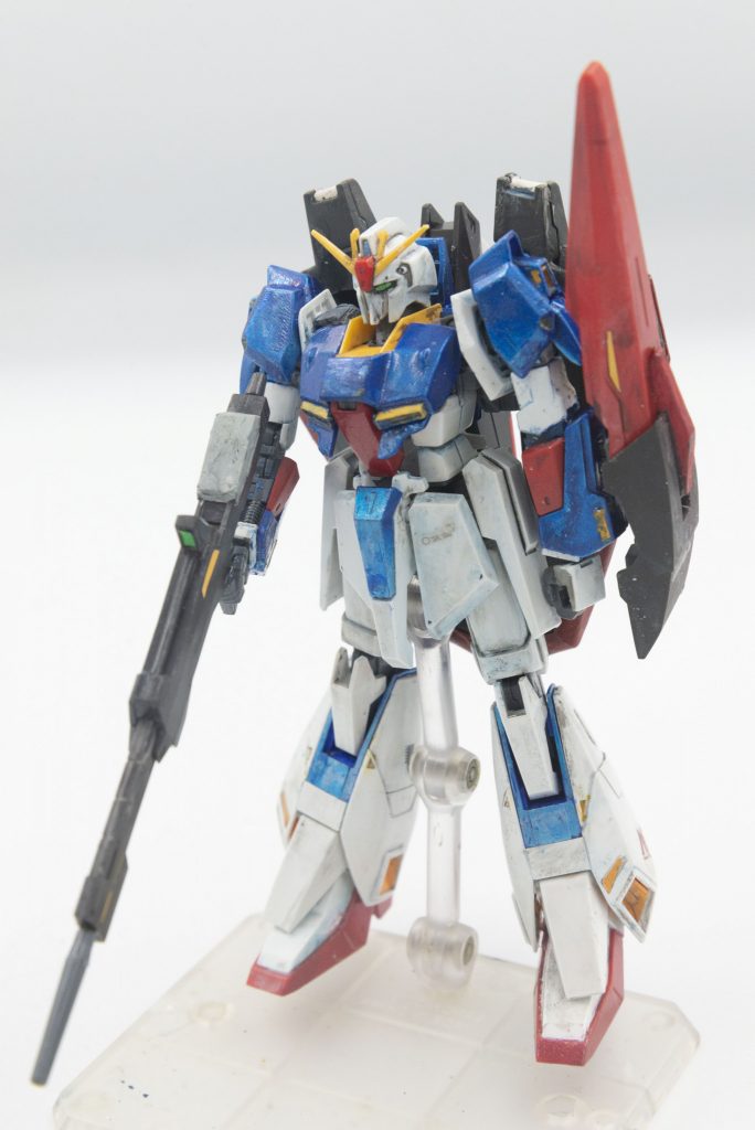 Zガンダム　缶スプレー塗装–2枚目/制作者：@megamax2021