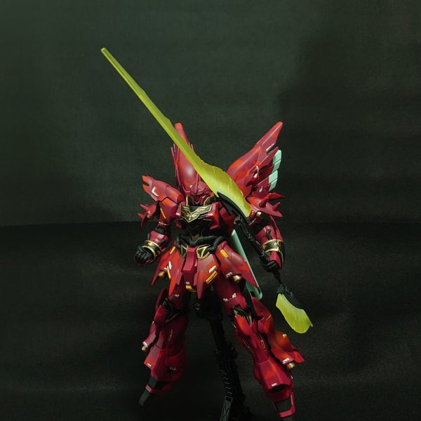 HGUCシナンジュ【スプリッター迷彩】