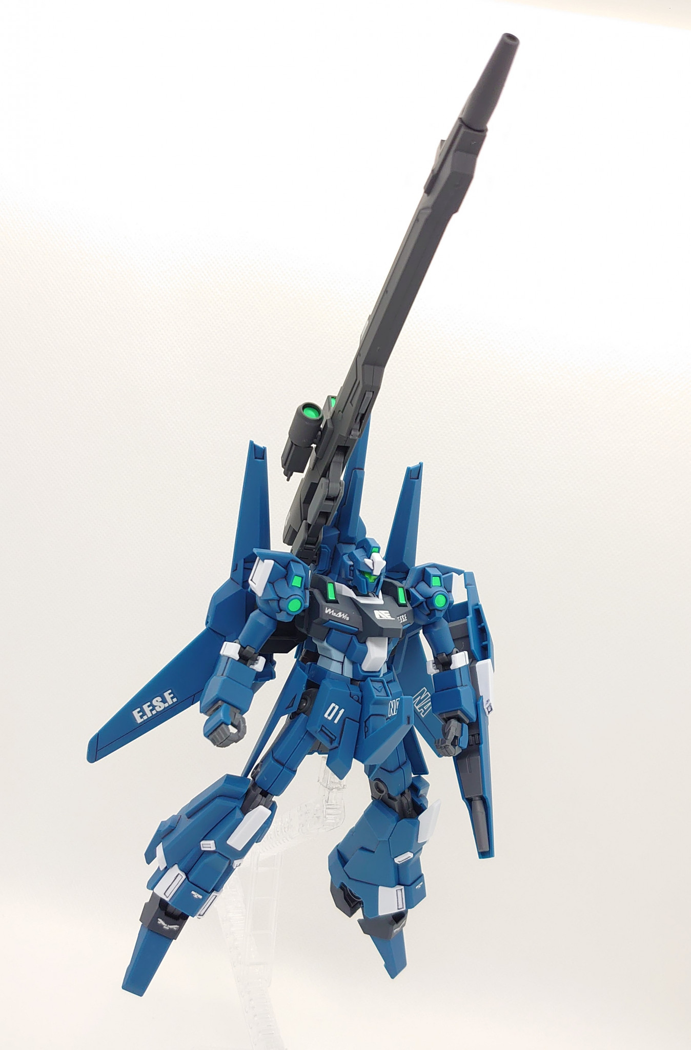 HGUC108 RGZ-95C リゼル（隊長機）｜早摘みレモンさんのガンプラ作品 