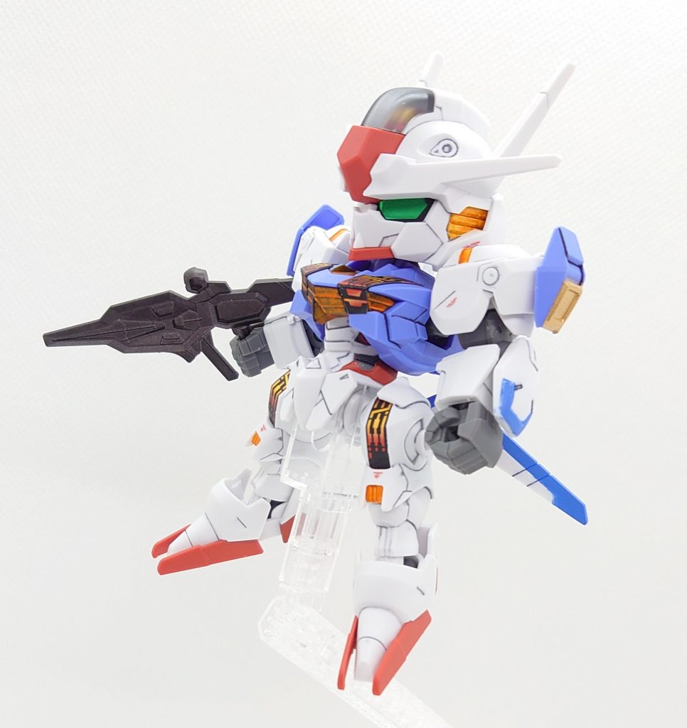 SDガンダム EXスタンダード019 XVX-016 ガンダムエアリアル 『なんちゃってビットオンフォーム』–3枚目/制作者:早摘みレモン