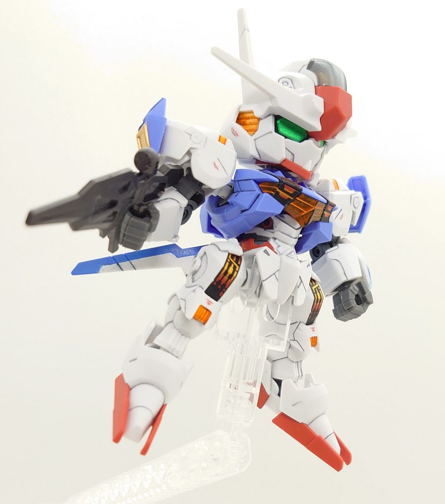 SDガンダム EXスタンダード019 XVX-016 ガンダムエアリアル 『なんちゃってビットオンフォーム』–4枚目/制作者:早摘みレモン