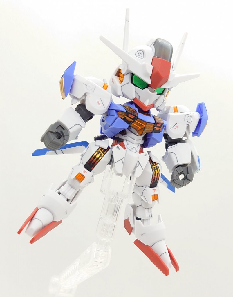 SDガンダム EXスタンダード019 XVX-016 ガンダムエアリアル 『なんちゃってビットオンフォーム』–8枚目/制作者:早摘みレモン