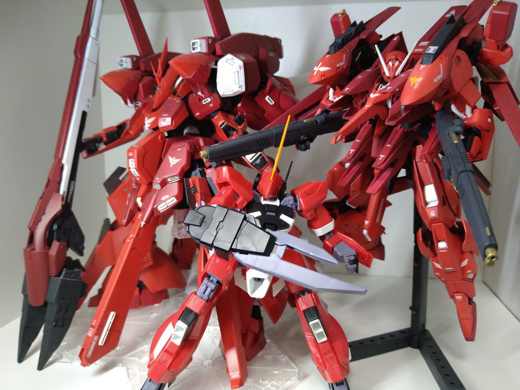 オリジナルレジオン火星軍増産してきます♪次はバーザムをミキシング頑張ります。