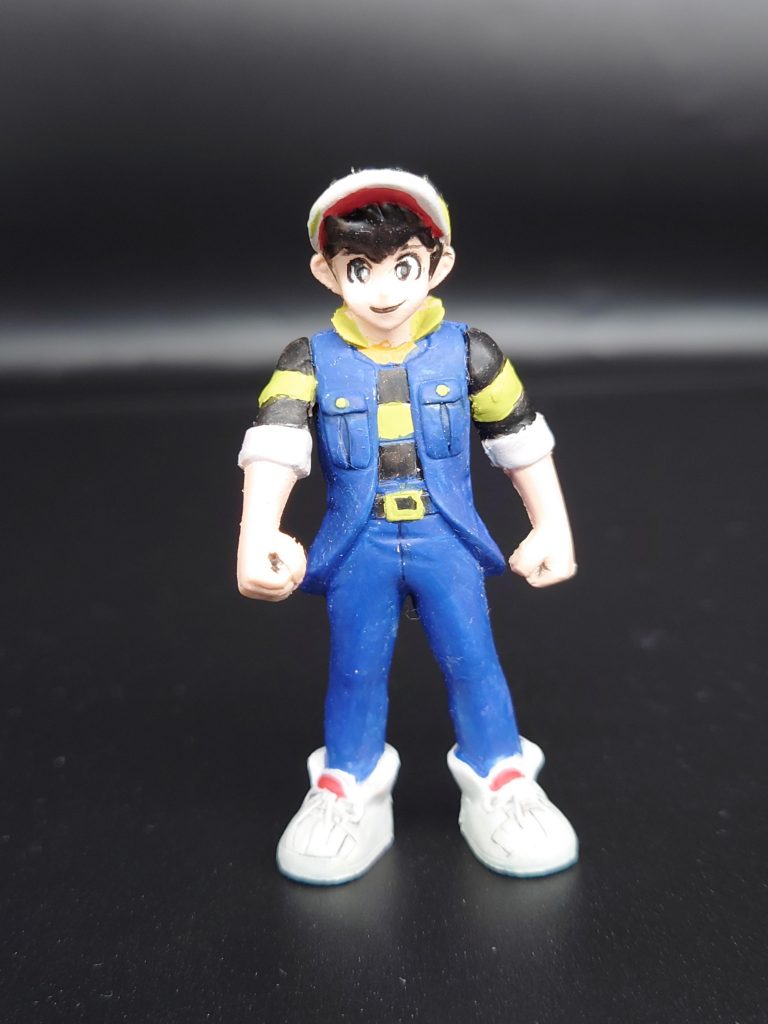 付属の狂四郎フィギュアもシタデルカラーで丁寧に塗り分けしました！