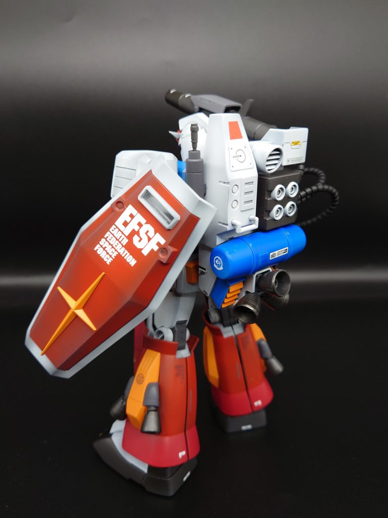 シールドの連邦軍デカールがお気に入り