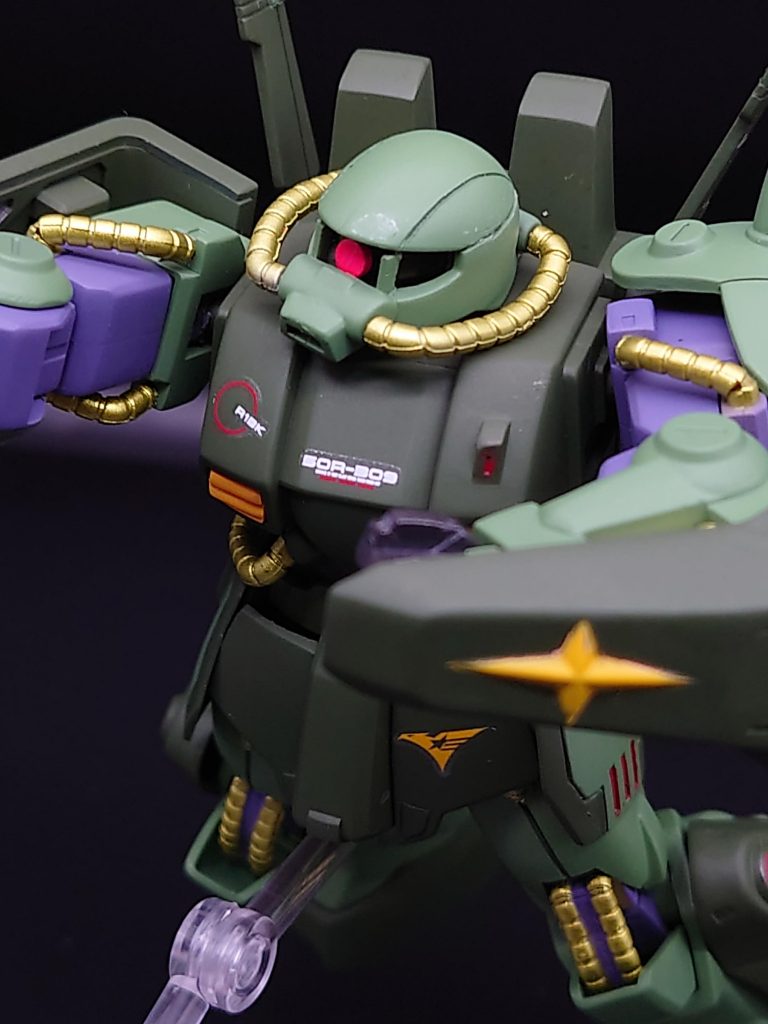 少しはみ出しましたけどリタッチでなんとか誤魔化しちゃいました