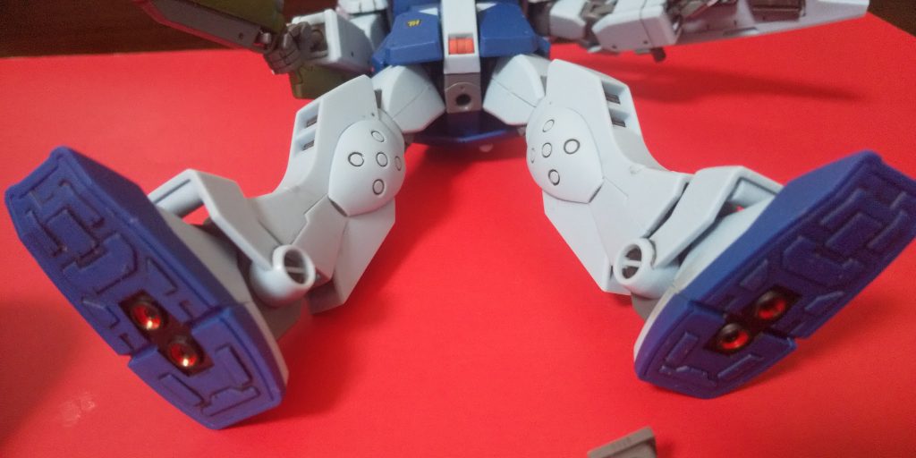 :足の裏だ。部分塗りとスミ入れをしてるからいい感じなのだ。