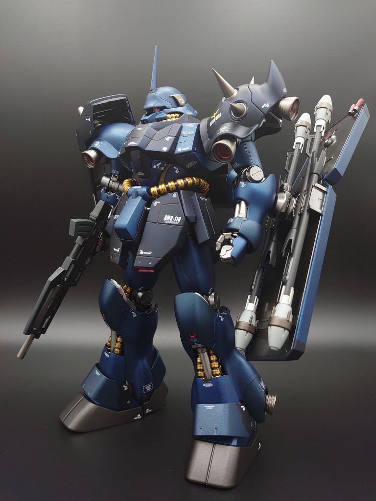 ワンオフ機によくある採算度外視のカスタムではなく量産機ならではの予算上限ありのカスタムを意識して作りました