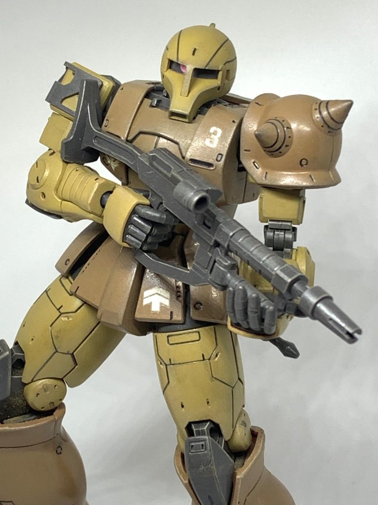 ザクI　デザートタイプ–3枚目/制作者：ハムダ