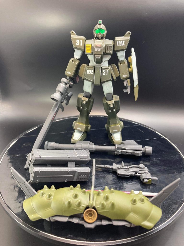 付属全武器と1/1200アプサラスⅢ付きです
