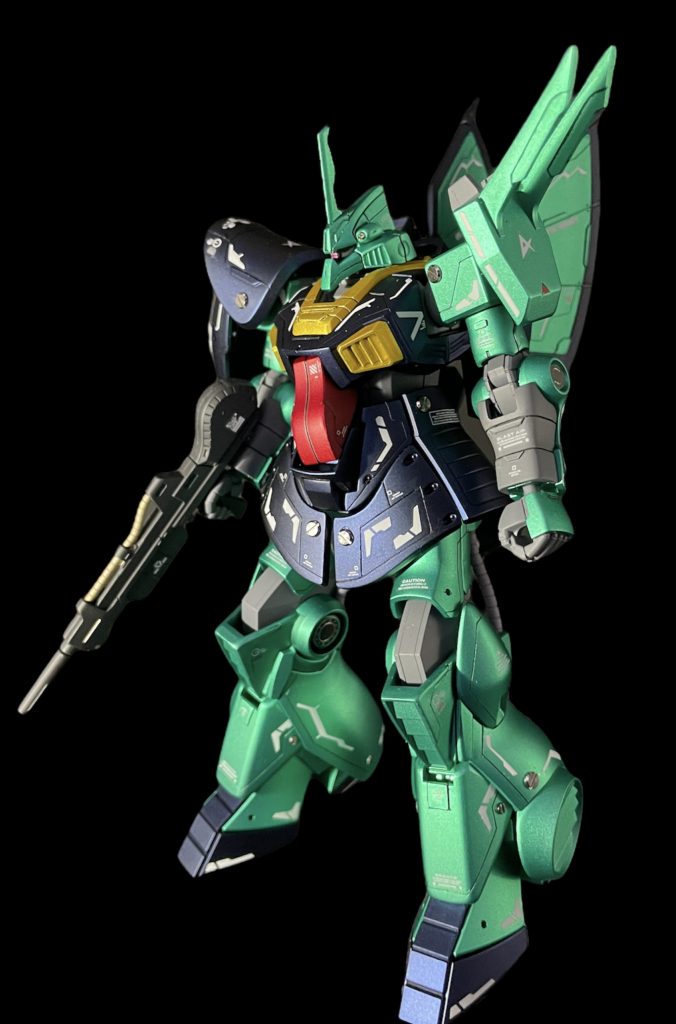 HGUC ディジェ艶消しメタリック塗装–2枚目/制作者:ak