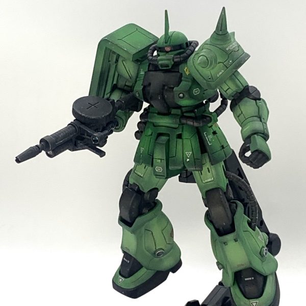 ザクIIF2 水性ホビーカラー塗装｜MR.Tさんのガンプラ作品