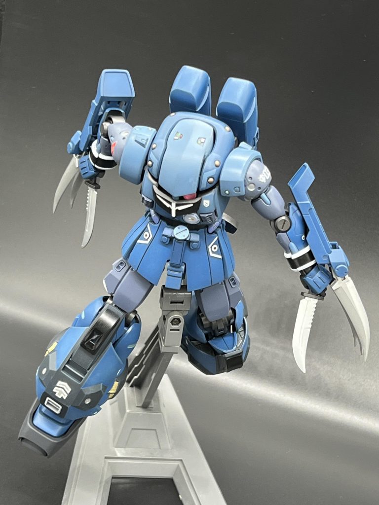 ここからズゴックモード。上空から飛びつき！