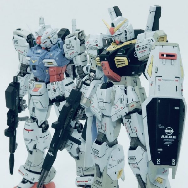 ガンダムMKⅡ（アナハイム製vs連邦製ガンダム）