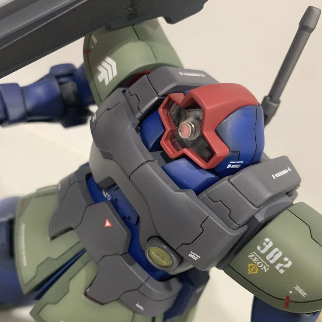 MG リック・ドム リニューアル版 アナベル・ガトー専用機 塗装済み完成 