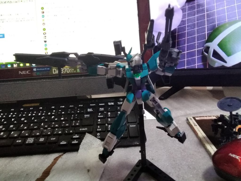 合体させた素組さん。