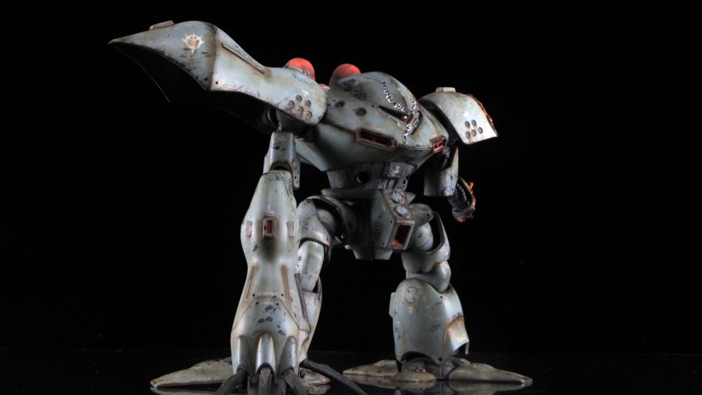 「戦場まで何マイル?」HGジム寒冷地仕様&ハイゴック ジオラマ –3枚目/制作者:ガンダムラボ