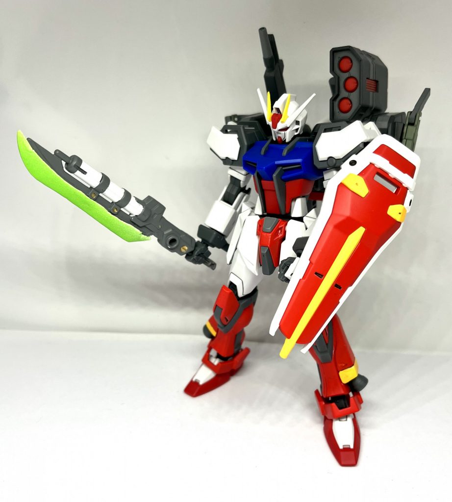 ビームサーベルエフェクトもパテで作ってみた