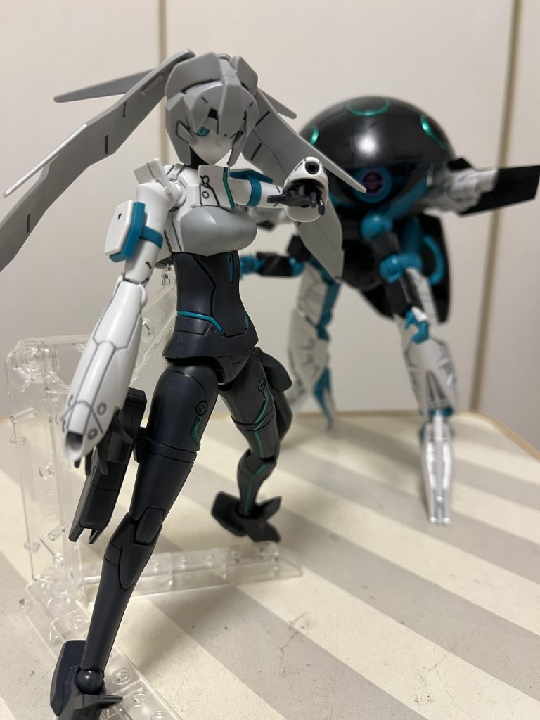 ということで終わりです。とりあえず、作った感想としてはどうやってこの大きさでウォドムの中に入ってたんでしょうかね?wってことですね。ホントはモビルドール系は生涯全スルーの予定だったんですが、ホビーショップで安く売っていた上、ポイント還元もあったので買ってしまいました、、それじゃあ。。