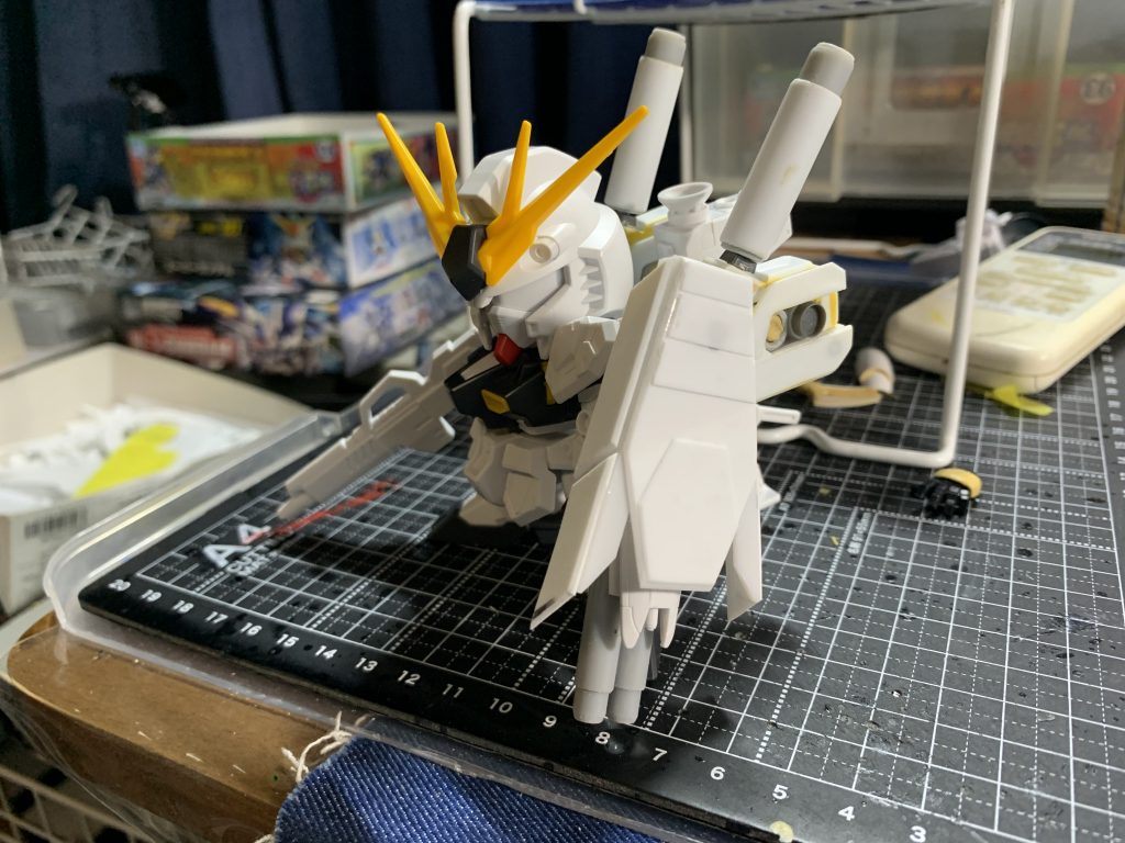 BB戦士 νガンダム（量産型カラー）–2枚目/制作者：ミヤさん
