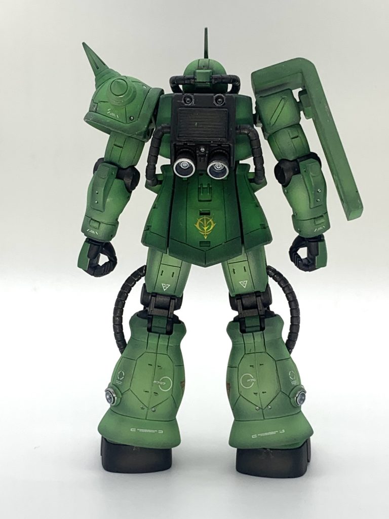 ザクIIF2 水性ホビーカラー塗装–3枚目/制作者：MR.T