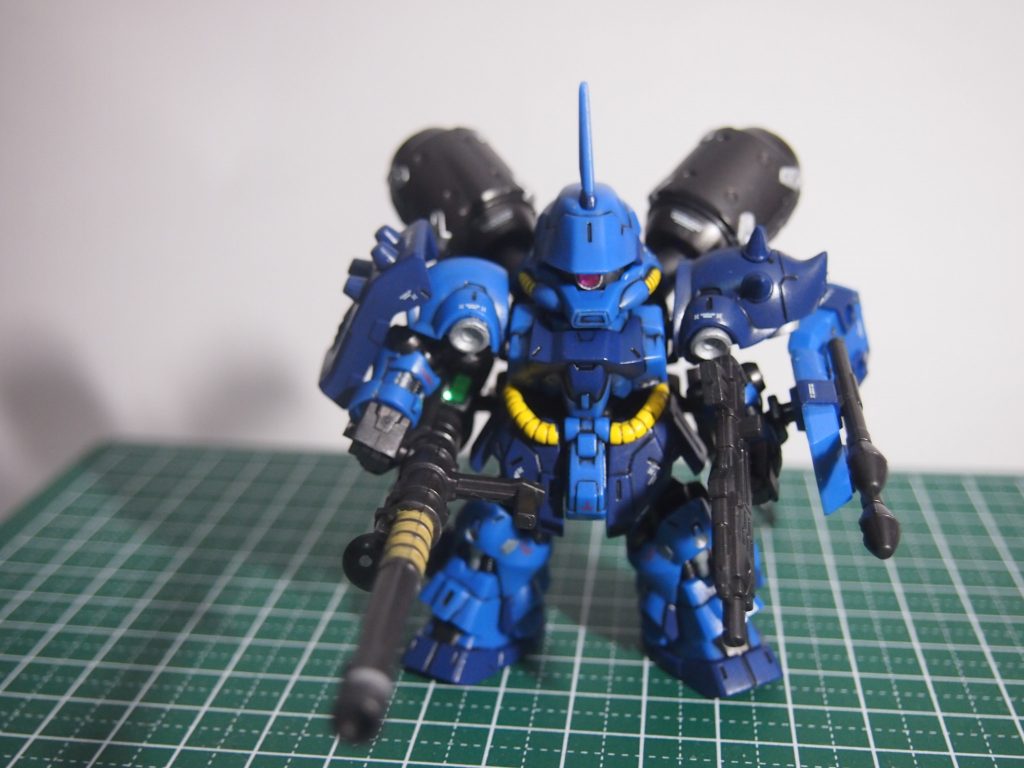 実はランゲ砲構えるとほとんど動きませんwいいんですカッコイイから。