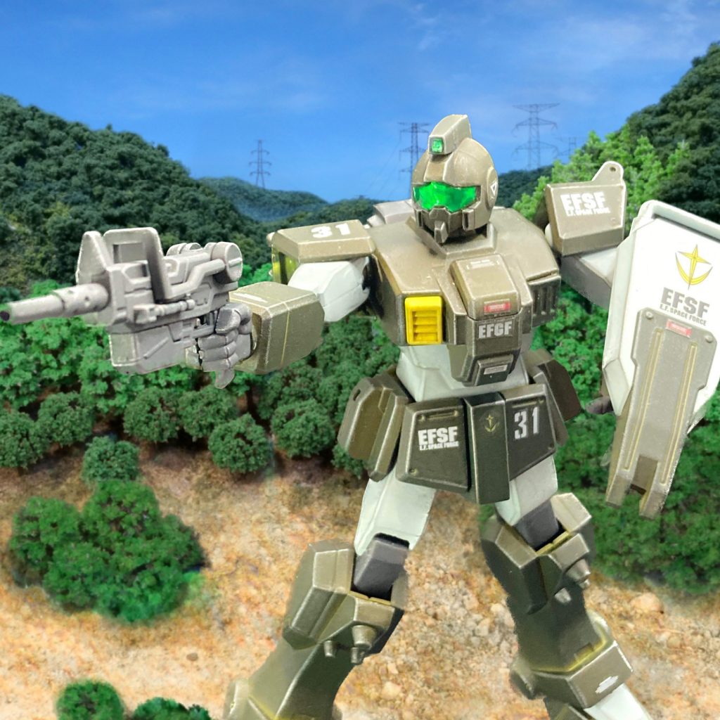 旧HGのジムスナイパー–5枚目/制作者：丸五ワークス