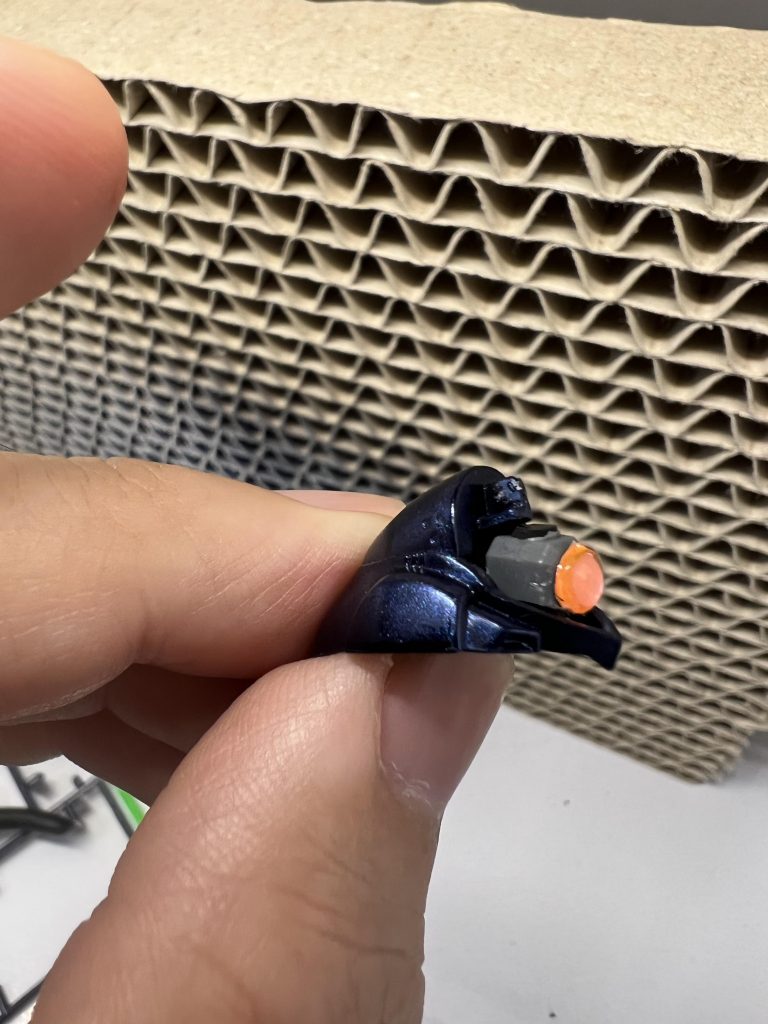 ちょっとモノアイデカすぎかも？とは思ったんですが、個人的には好きなバランスに収まりました。