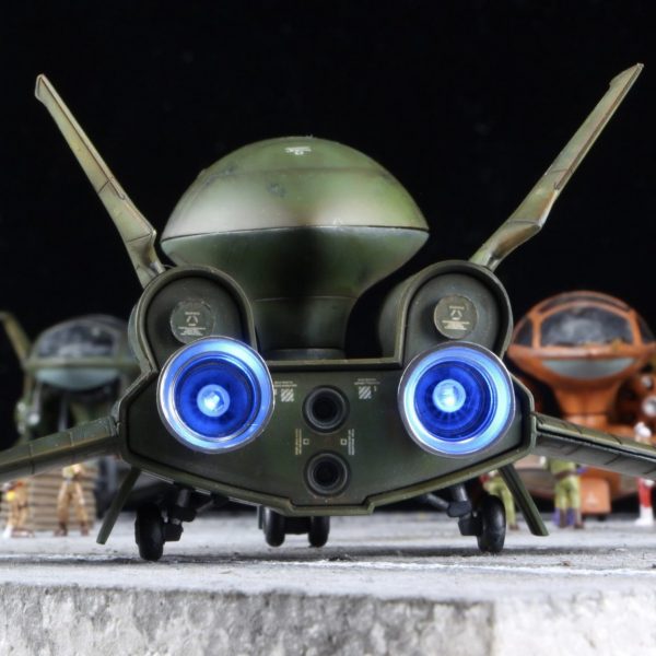 EXモデル　ガルマドップ＆ドップ　電飾ジオラマ