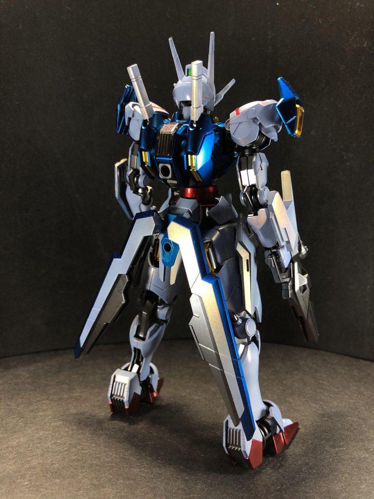 ガンダム エアリアル(キャンディ塗装)–2枚目/制作者：アマギ