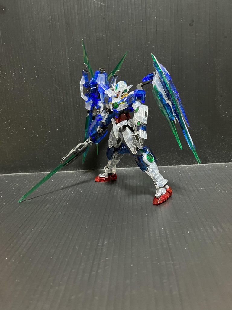 ダブルオークアンタ　クリア–3枚目/制作者：アッキー