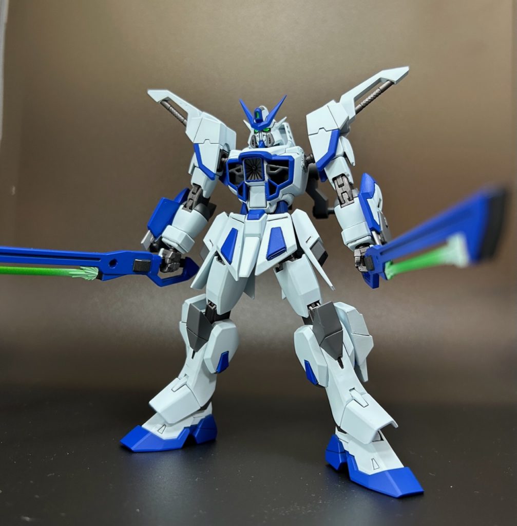 (((妄想スペック)))4号機と付いているものの、ベースはブラウカラミティと同じくアクタイオンプロジェクトで再生産されたカラミティを使用しているので、同プロジェクトのストライクEや、ザフトのセカンドシリーズ系新型機にも引けを取らないものとなっている。開発コードは「ヴァイスカラミティ」