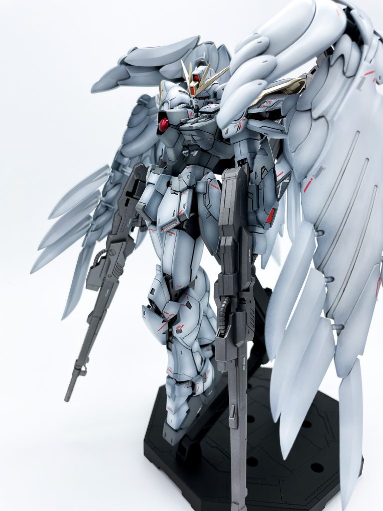 ウイングガンダムゼロ　スノーホワイトカラー–4枚目/制作者：Petitduc