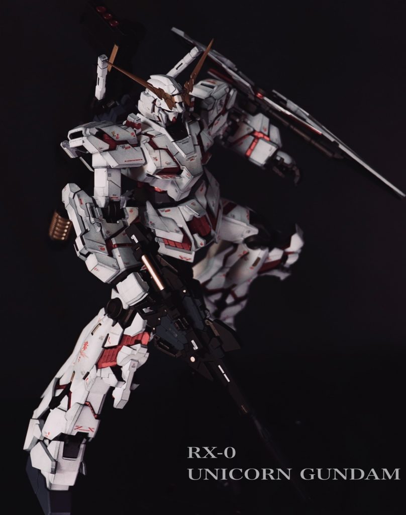 MG 1/100ユニコーンガンダム–3枚目/制作者：@ASAHIfujisan