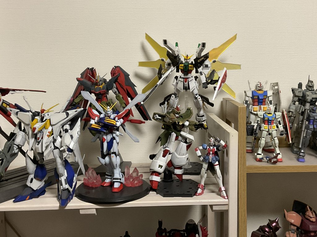 ガンプラの置き場所が…😅
