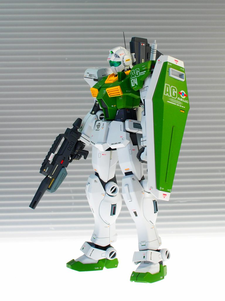 デカール類は全て自作のデカールを貼っています。