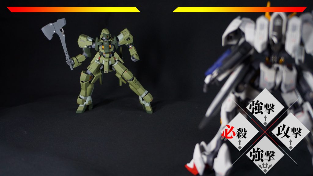 頑張ってゲーム画面風のアイコンなどを作ってみました。友情出演のバルバトスも後日投稿したいと思います。