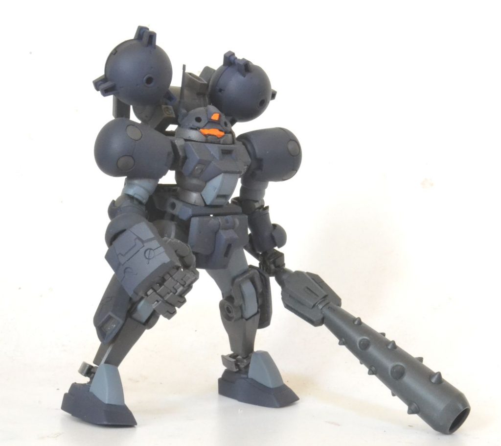 ■おまけのチュチュ先輩モード発売されたらこれやろうと30mmパーツを用意してスタンバっていたのですが肝心の本体は当日に買えず。何番煎じか分かりませんがせっかくなので。結局こん棒はデスアーミーではなく羅刹天のものに。いいもの持ってました。