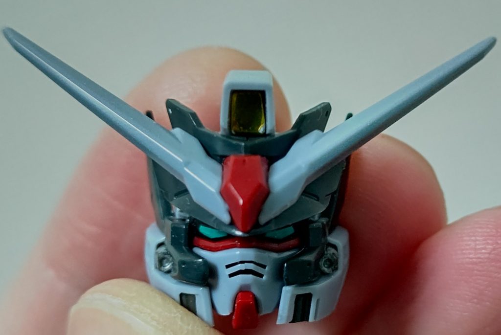 現在の頭部はこんな感じです。への字ダクトの形が何故か歪になってるため後で綺麗に整える予定です本当の意味で満足のいく形にはなっていないため、後日また色々と調整していきます