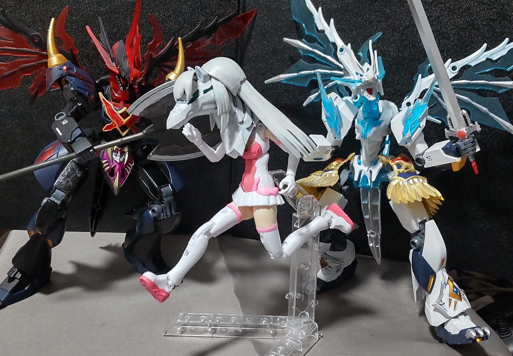 UMA娘ヘッドとリリネルの身体の大きさが少し合ってないね。