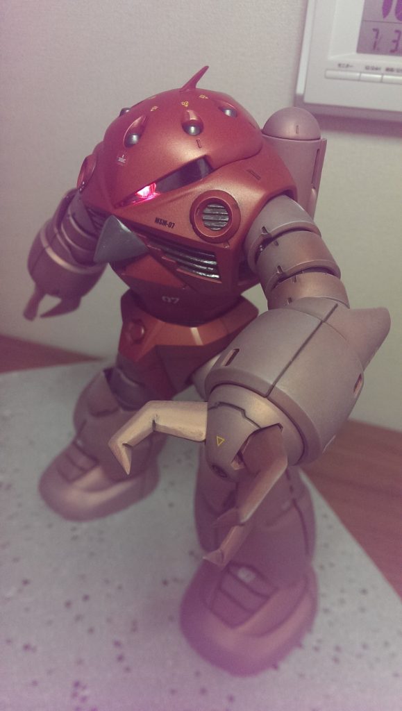 グラブロっぽくクチバシも着けてみました。